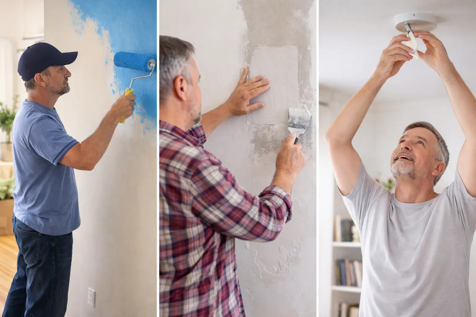 Golden Years handyman working